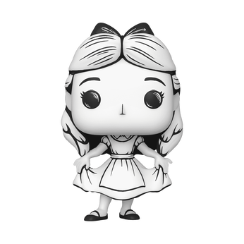 Pop! Alice (Curtsying) (Sketched), Image 1